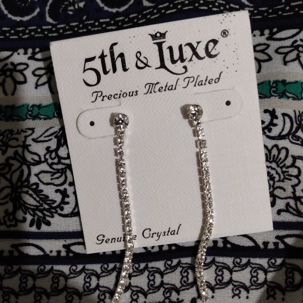 Genuine Crystal earrings